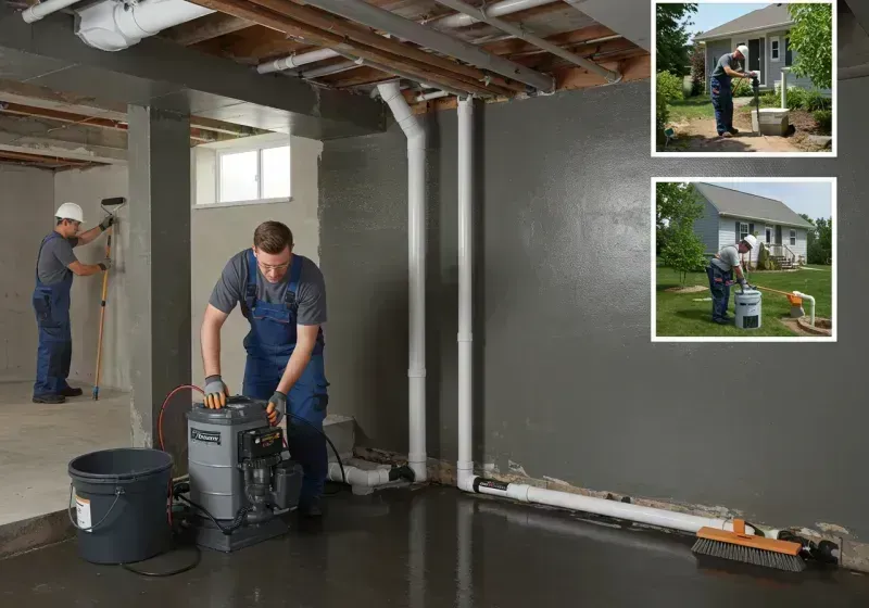 Basement Waterproofing and Flood Prevention process in Gotha, FL